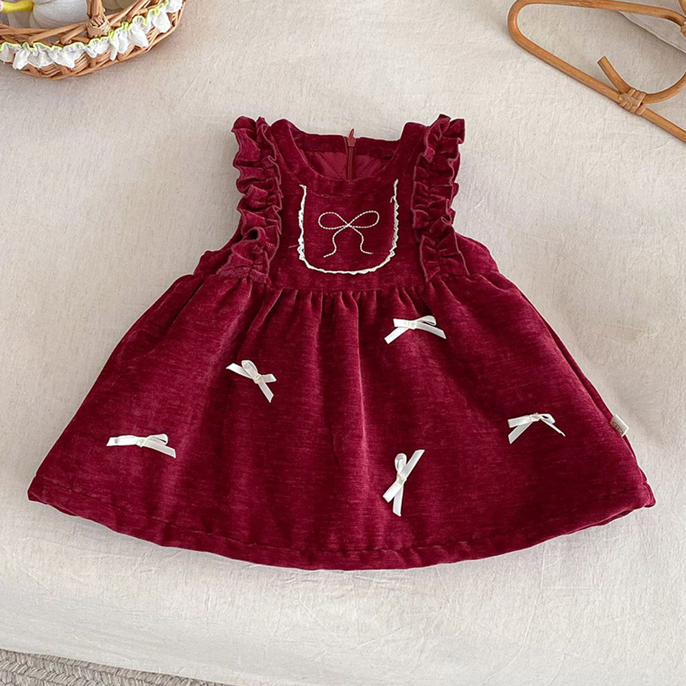 Baby Clothing Quilt - Рождественское платье для девочек, стеганое теплое