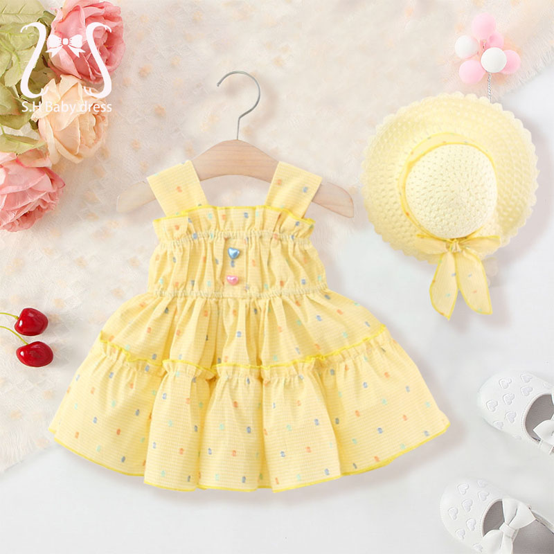 Baby Clothing H&M - 2 шт./компл., модное летнее красочное платье