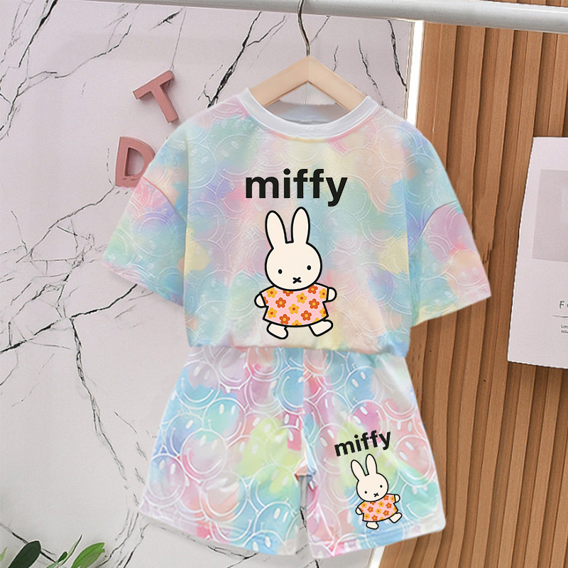 Baby Clothing 1 Year Old - Летние комплекты одежды с кроликом Миффи