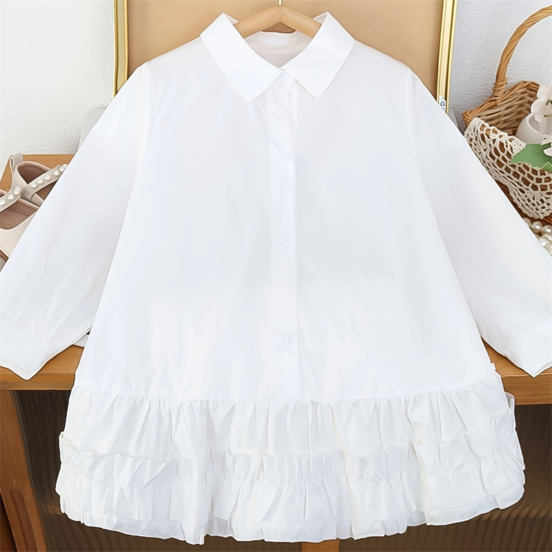 Модное детское платье-рубашка  – обзор и цена Baby Clothing H&M