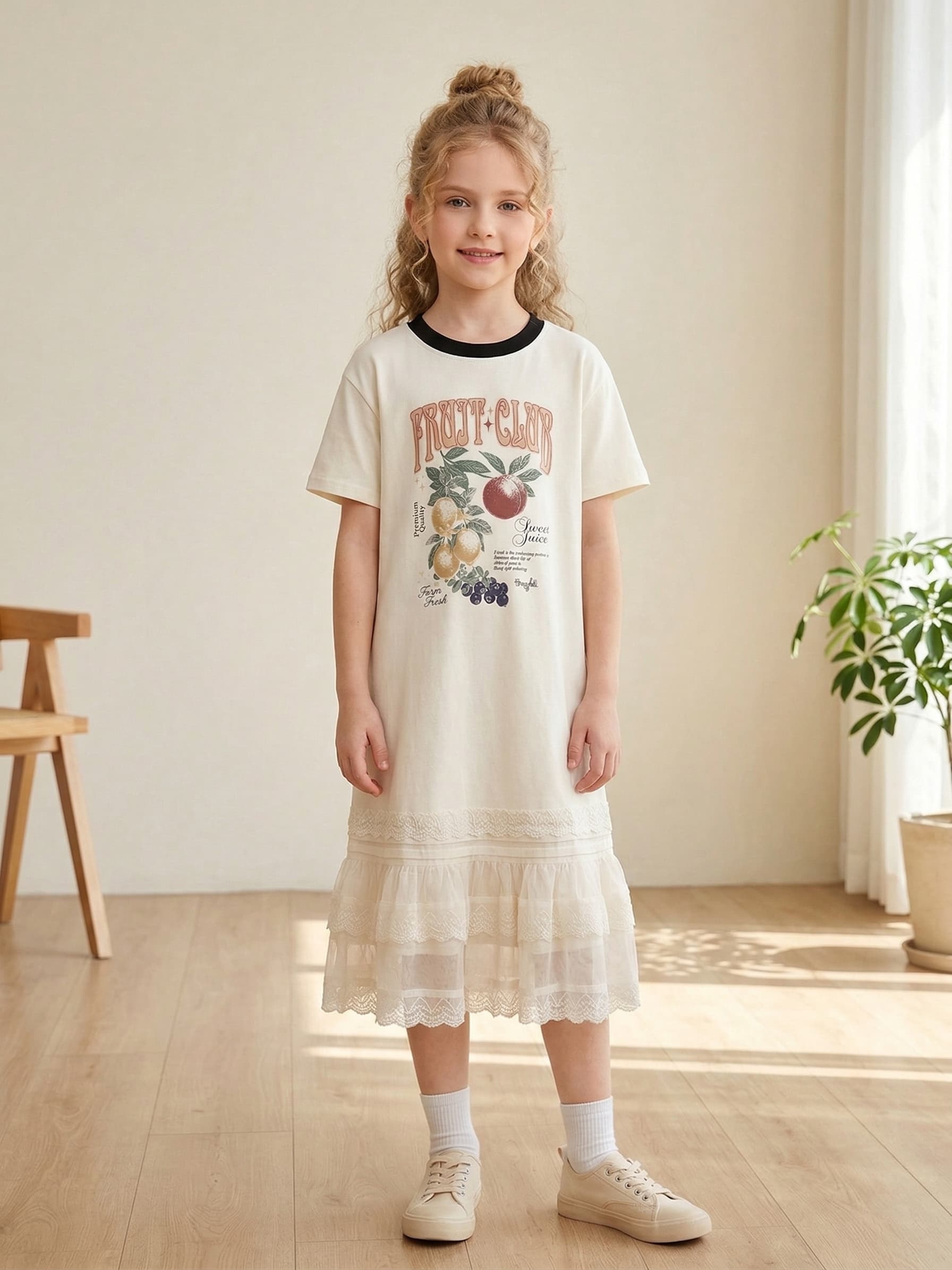 Платье-футболка с фруктовым пр – обзор и цена Baby Clothing H&M