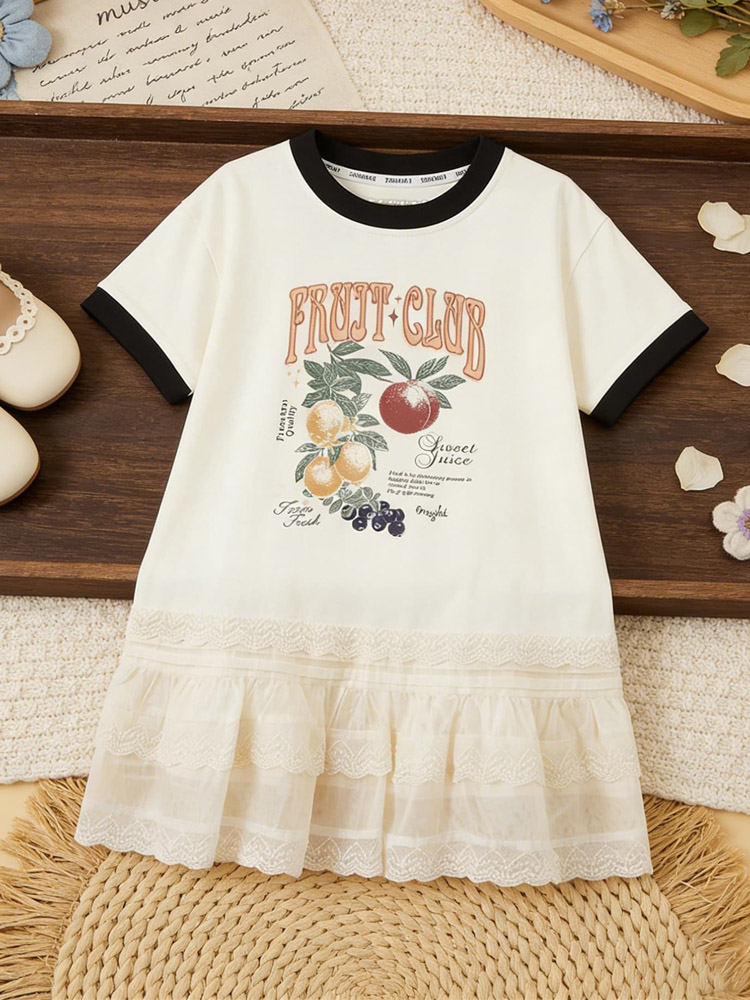 Платье-футболка с фруктовым пр – обзор и цена Baby Clothing H&M