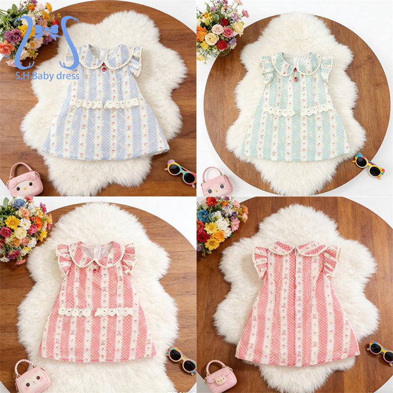 Летнее винтажное платье с цвет – обзор и цена Baby Clothing H&M